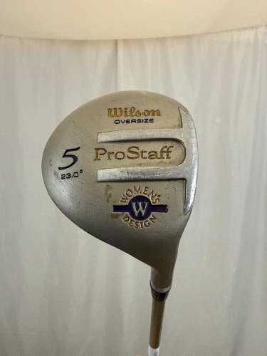 Wilson Oversize Pro Staff 5-Wood 23 Re-Flex Ladies Flex 41