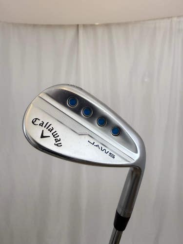 Callaway Jaws MD5 Platinum Chrome Lob Wedge 60/10 Dynamic Gold Stiff Flex 34.5