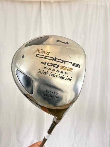 Cobra SZ 400 Offset Driver 9 SL-60 Regular Flex 44.5 +HC