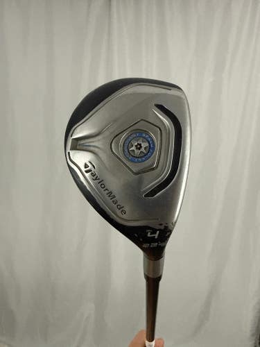 TaylorMade Jetspeed 4 Hybrid 22 Velox T 75 Stiff Flex 40.25 +HC