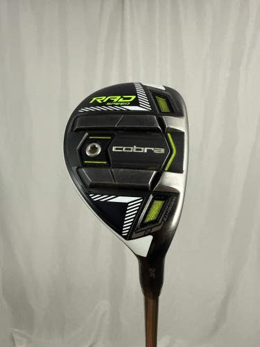Cobra RAD Speed 5 Hybrid 24 Mamiya Recoil ESX 480 F4 Stiff Flex 39 +HC NICE