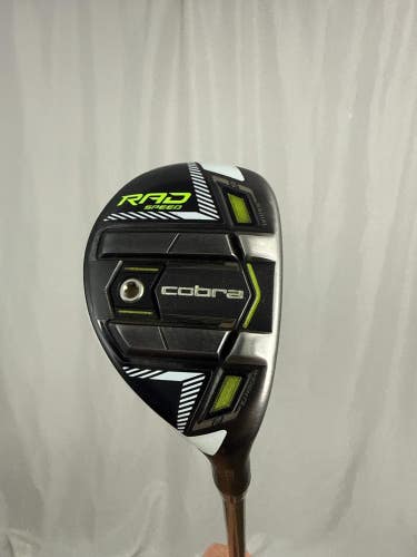 Cobra RAD Speed 4 Hybrid 21 Mamiya Recoil ESX 480 F4 Stiff Flex 39.75 +HC NICE