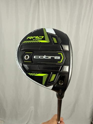 Cobra RAD Speed 3-Wood 14.5 Fujikura Motorex F3 6R Regular Flex 42.75 +HC NICE