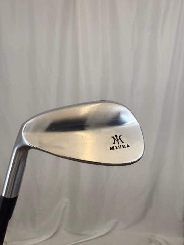 Miura Tour Series Gap Wedge 52 Dynamic Gold Stiff Flex Lefty 36.25 NICE