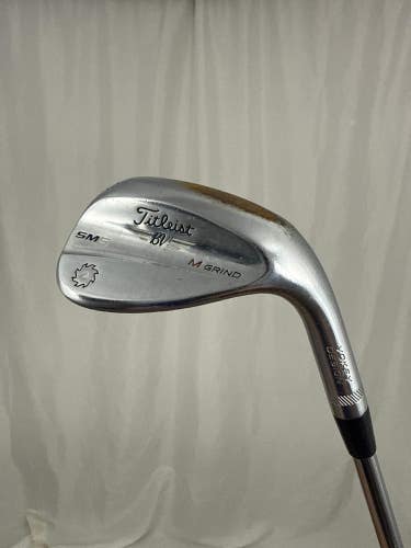 Titleist Vokey SM6 Tour Chrome Lob Wedge 60 / 8 Vokey Design Wedge Flex 35