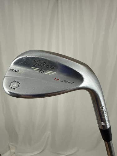 Titleist Vokey SM6 Tour Chrome Lob Wedge 60 / 8 Vokey Design Wedge Flex 35.25