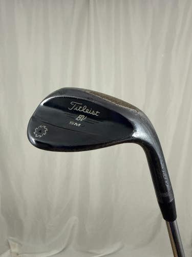Titleist Vokey SM7 Jet Black Lob Wedge 60 / 8 NS Pro Tour 125 Stiff Flex 35.25