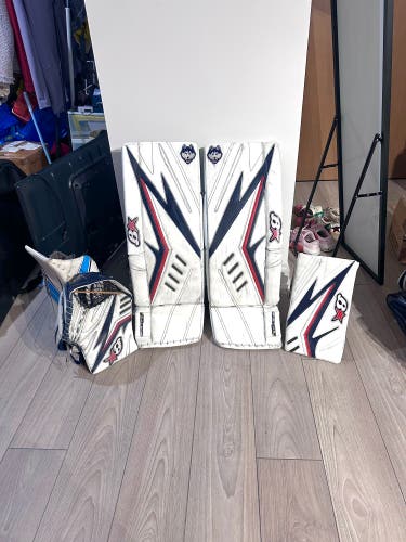 NCAA Brian's Optik 2 Full Right Goalie Full Set Pro Stock