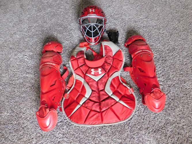 Intermediate Under Armour Victory Series Catcher's Set (Used)