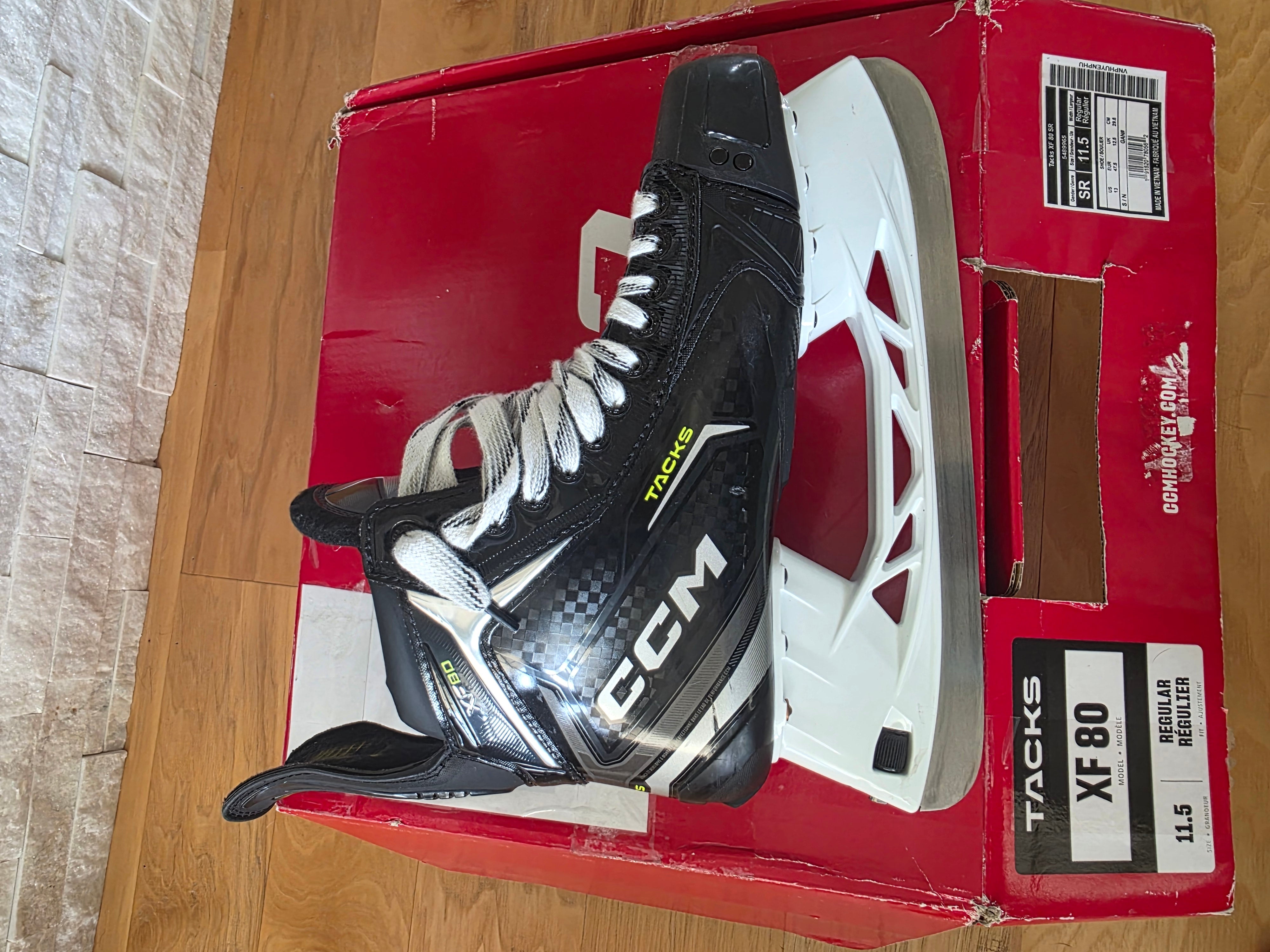 Used Senior CCM 11.5 Tacks AS-570 Hockey Skates | SidelineSwap