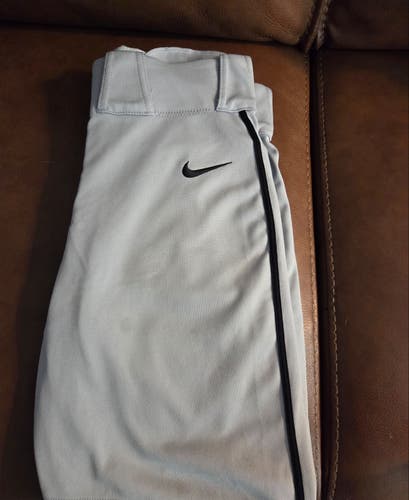 Gray Men's Youth XL Nike Game Pants (Used)