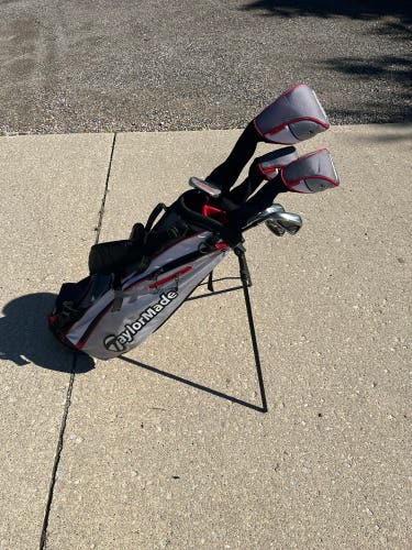 Junior TaylorMade Phenom Left Hand Clubs (Full Set) Junior 7 Pieces (Used)