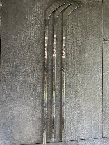 “3 Pack” Senior CCM Ribcor Trigger 9 Pro Left Hand Hockey Stick P92 80 Flex (Used)