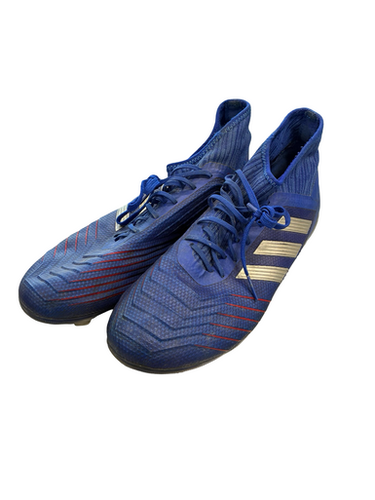 Used Adidas Soccer Cleats Royal Blue Senior 8 11682-S000132737