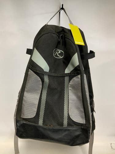 Used Rawlings BACKPACK BB/SB Player Backpack Black 11823-S000039221