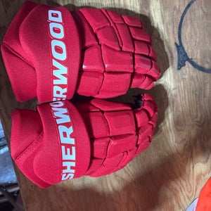Sher-Wood Code Encrypt 1 Pro Gloves 13" (New)- Red ( Detroit)