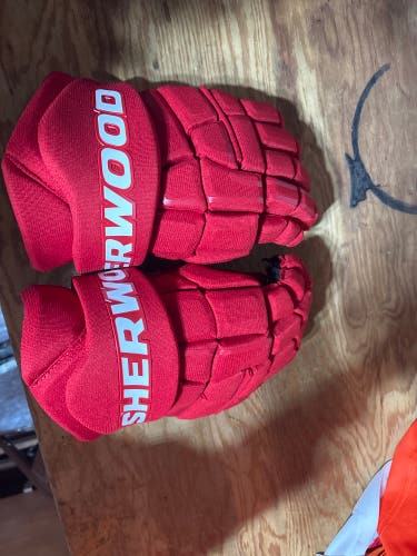 Sher-Wood Code Encrypt 1 Pro Gloves 13" (New)- Red ( Detroit)