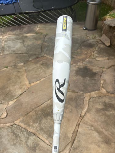 2024 Rawlings Icon Composite USSSA Certified Bat (-5) 26 oz 31" (Used)