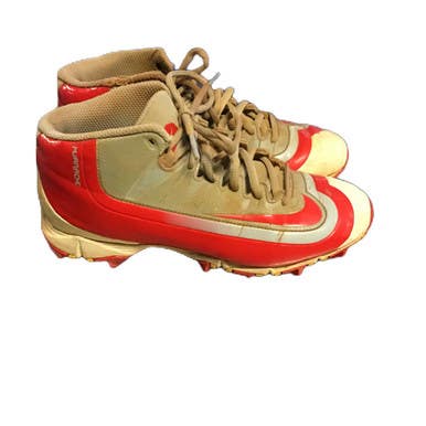 Used Nike 807138-061 BB/SB Cleats Red Junior 04.5 11730-S000071454