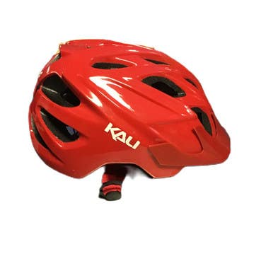 Used Kali Protectives CHAKRA SOLO Bike Helmet Red S/M 11730-S000071512