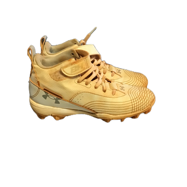 Used Under Armour 3025598-100 BB/SB Cleats White Junior 05.5 11730-S000071537