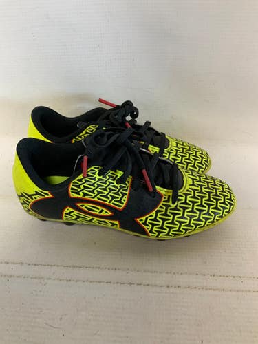 Used Under Armour Soccer Cleats Yellow Youth 13.0 11823-S000038177