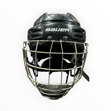 Used Bauer REAKT 75 Helmet Cage Combo Black MD 11375-S000377734