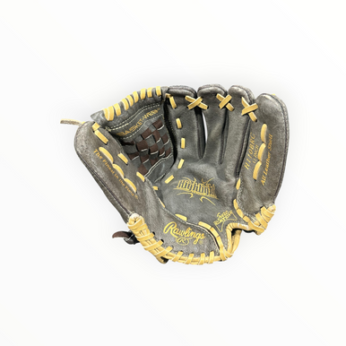 Used Rawlings H110BRC BB/SB Glove RH Throw Brown 11" 11375-S000377730