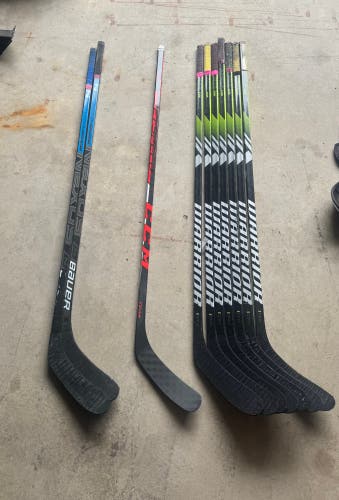 Senior Warrior Alpha LX2 Left Hand Hockey Stick P28 75 Flex (Used)