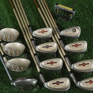 Women's 13Pc. Wilson ProStaff Golf Set Callaway Big Bertha, Golden Bear, EVO RH