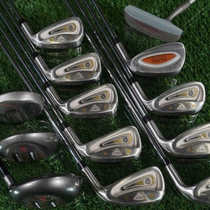 Men's 13Pc. Toski Golf Set Orlimar Trimetal, Synchron II, Strater RH ~ Nice!!