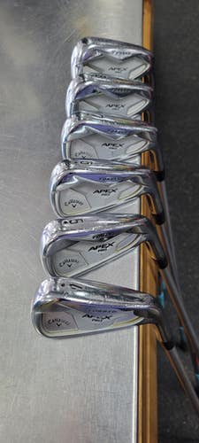 Used Callaway 2019 FORGED APEX PRO 4-9 Mens Iron Set RH 4I-9I 11497-S000157977