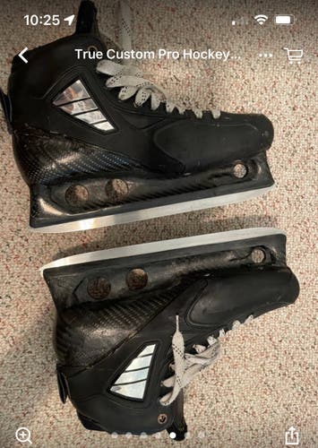 True Custom Pro Hockey Goalie Skates 12 (Used)