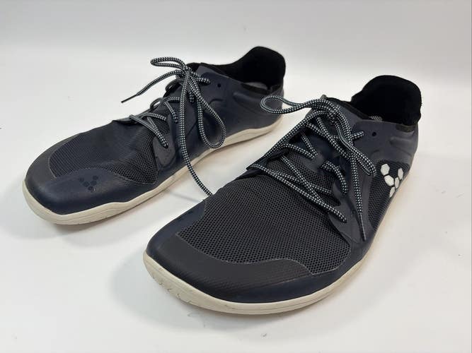 Vivobarefoot Primus Knit Leather Sneakers, Size 12, Black