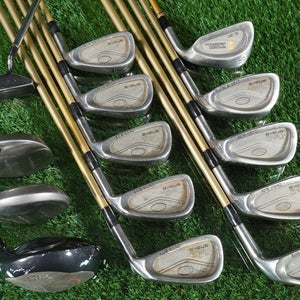 Men's 14Pc. King Snake Golf Set, Adams Tight Lies, Royaltee RH ~ LOOK!!