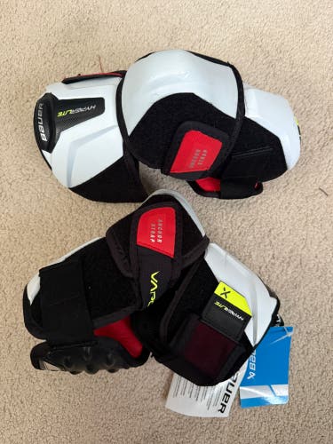 Intermediate Large Bauer Vapor Hyperlite Elbow Pads Pro Stock (New)