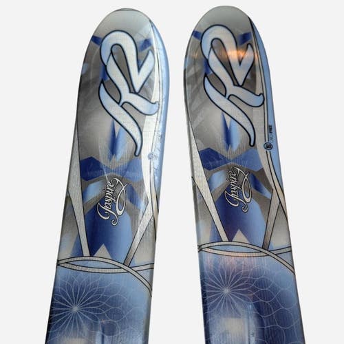 Women's 2006 K2 163 cm All Mountain Inspire Skis With Bindings (Used)