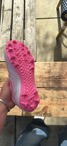 Jordan Stadium 90 Low TD "Pink Foam" football cleats size