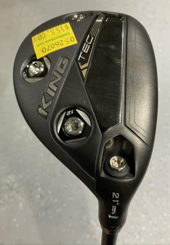Cobra King TEC 21 #4 Hybrid 39" KBS PG HYBRID 85 Stiff Flex Graphite MRH USED