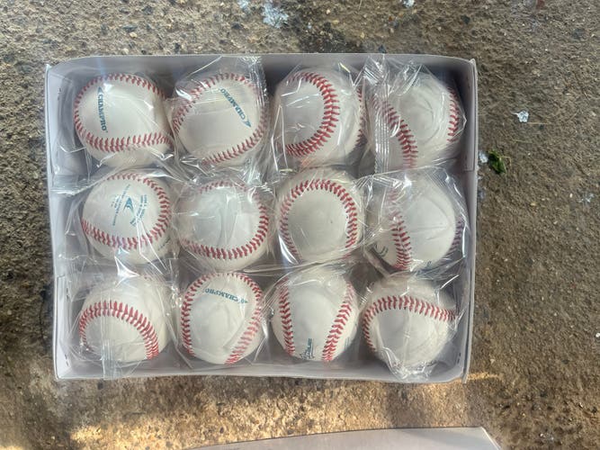 Champro Baseballs 12 Pack (1 Dozen) (New)