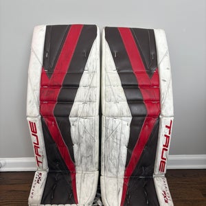 Custom NCAA D1 True Catalyst PX3 Pro Goalie Leg Pads (Canadian-made)