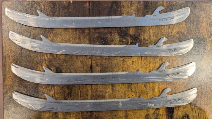 Bauer Fly-X 280 mm Steel Blades (Used)
