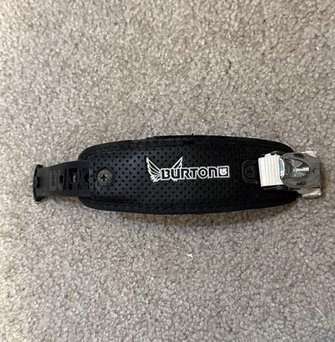 Burton Freestyle Snowboard binding Left Toe Strap Small Black