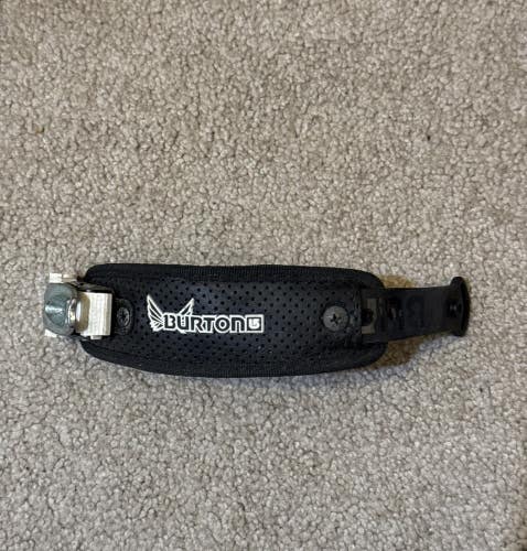 Burton Freestyle Snowboard binding Right Toe Strap Small Black