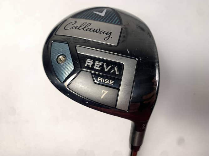 Callaway Reva Rise 7 Fairway Wood 24* UST Mamiya LinQ LTE 4F1 Ladies RH