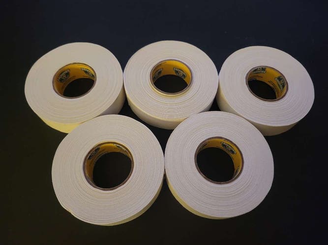 Howies Hockey Tape 5 Rolls of White Cloth Tape New