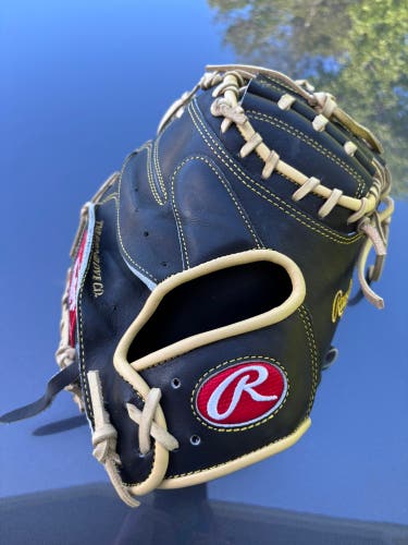 Rawlings Heart of the Hide RH Catcher's Baseball Glove 34" (Used)