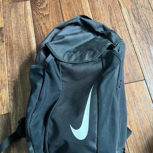Nike Soccer Black Backpack (Used)
