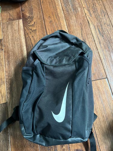 Nike Soccer Black Backpack (Used)