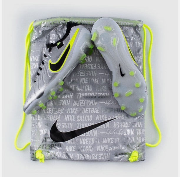 Men's Size M 7.5 (W 8.5) Nike Tiempo Legend 10 Elite FG 'Mad Voltage Pack' Soccer Cleats DV4328-001